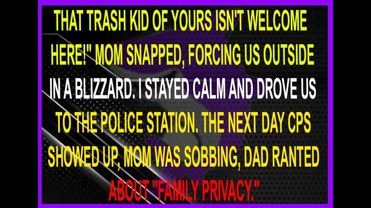Parents Branded My Son TRASH and Booted Us Into a Blizzard — Next Day CPS Arrived...