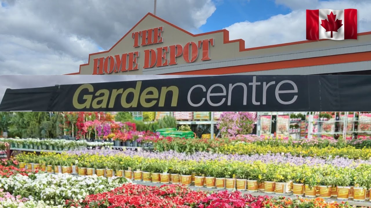 The Canada Home Depot Garden Centre Canada Sinhala vlogs YouTube