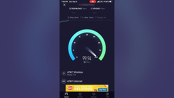 AT&T LTE Speedtest September 2019