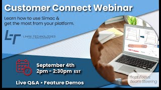 Webinar Recording: Linax Customer Connect September - Beam Steering