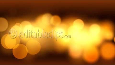 loopable background yellow flying circle lights