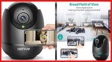Great product -  Netvue Indoor Camera, Enhanced Security Camera with Advanced AI Skills for Pet/Baby