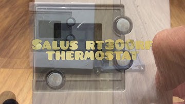 Salus rt300rf thermostat Guide