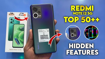 Redmi Note 12 5G Top 50++ Hidden Features | Redmi Note 12 Tips & Tricks | Redmi Note 12 5G