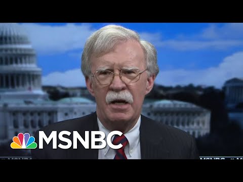 Bolton Reveals Why He Didn't Testify In Trump Impeachment Trial | Deadline | MSNBC