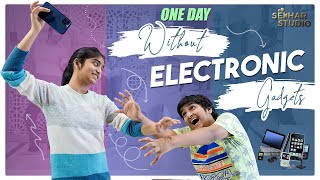 One Day without Electronic Gadgets || Vinni || Sahithi || Sekhar Studio