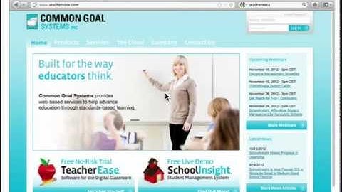 TeacherEase Grades, Attendance and Behavior Logs