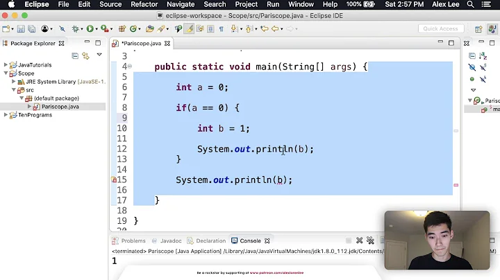 Variable Scope - How to find the Scope of a Variable in Java