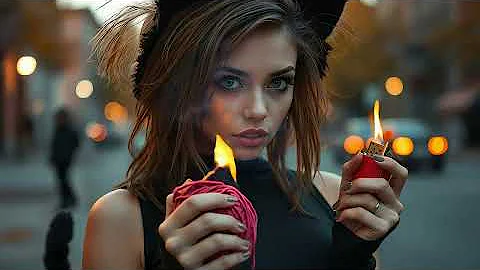 Rave Crush - COLD FLAME (Official AI Music Video)