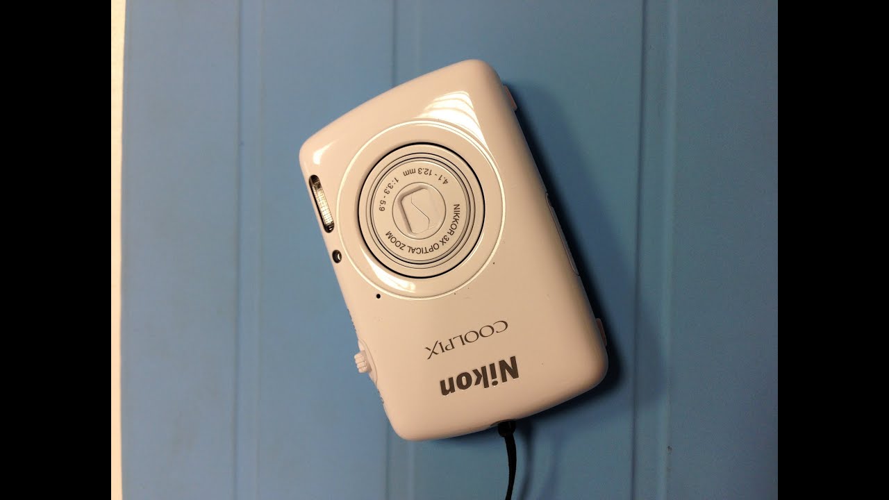 The New Nikon Coolpix S01 white Unboxing Uk - YouTube