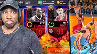 99 YAO MING & FRANCIS IN ULTIMATE LEGEND PACK OPENING! NBA Live Mobile Gameplay Pack Opening Ep. 162