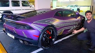 HER NEW LAMBORGHINI !!!