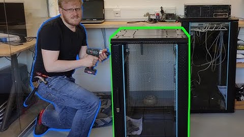 18U Server rack build