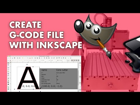 How To Create G-Code File With Inkscape For CNC Machine