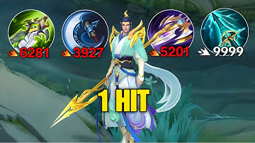 ZILONG BEST 1 HIT BUILD 2025!! (100% BROKEN) - MLBB