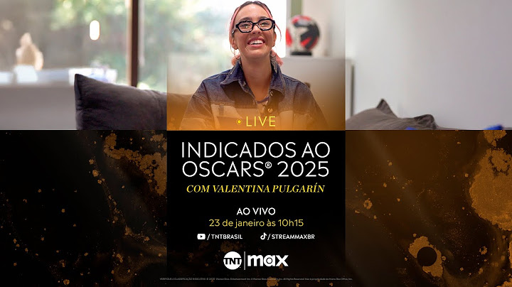 LIVE DOS INDICADOS AO OSCARS 2025 - Com Valentina Pulgarin