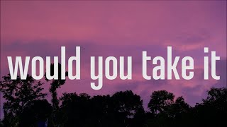 Video thumbnail of "Jay Sek - would you take it (Lyrics )"