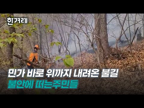 “장태산을 지켜라”…사흘째 대전 산불 진화에 온 힘