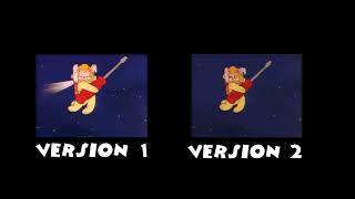 Chip 'n Dale: Rescue Rangers (1989) - Intro Comparison (Two Versions) (REMAKE)