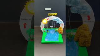 Working Model of Water Cycle #waterharvesting #watercycle #sciencproject #scienceexhibition #science