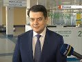 ДМИТРО РАЗУМКОВ ОЗНАЙОМИВСЯ З РОБОТОЮ МІЖНАРОДНОГО АЕРОПОРТУ «ВІННИЦЯ» 26.02.2021