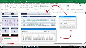 Cómo Automatizar una Agenda en Excel con Formularios y Calendario