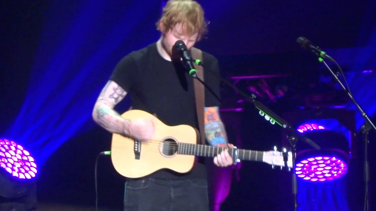 Ed Sheeran Runaway/Rock Your Body Merriweather Pavilion Columbia MD 9/6/14
