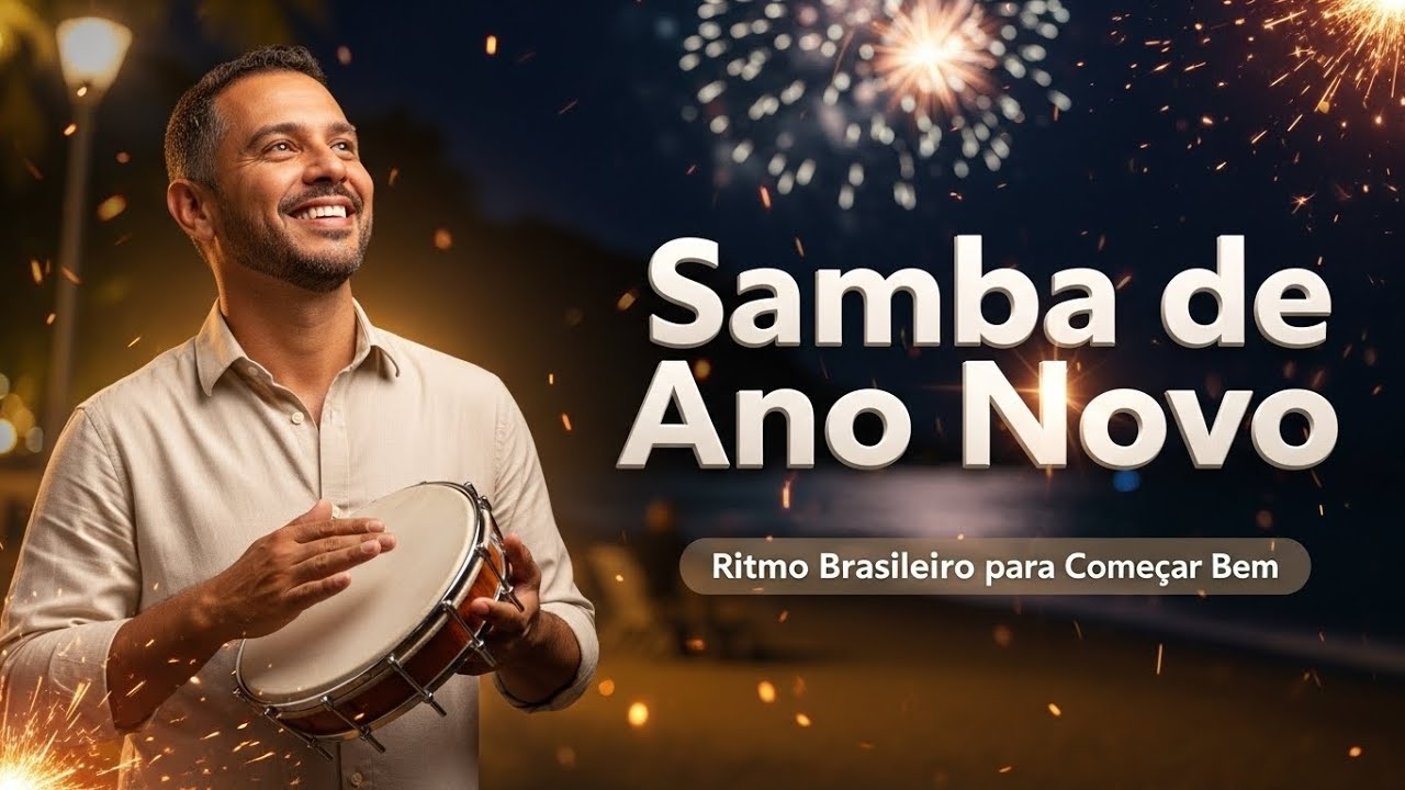 Samba de Ano Novo 🎆 Ritmo Brasileiro para Começar Bem | Estação Aura