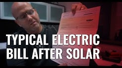 TYPICAL ELECTRIC BILL AFTER SOLAR - Peak Power Solutions