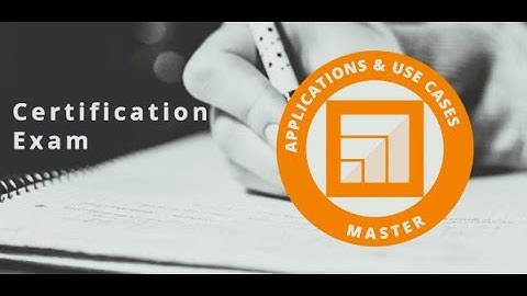 Applications & Use Cases Master Certification Answers
