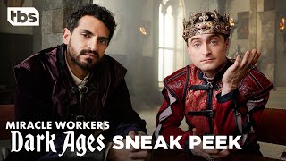 Miracle Workers: Dark Ages | Watch Daniel Radcliffe and Steve Buscemi in this exclusive sneak peek