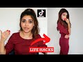 WE TESTED VIRAL TIKTOK LIFE HACKS  **THEY WORKED**