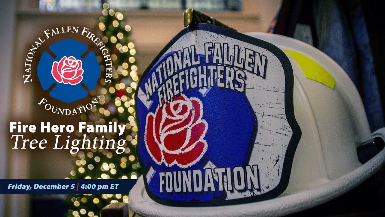 2025 Fire Hero Family Tree Lighting