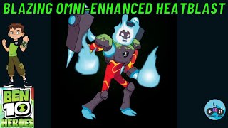 BEN 10 HEROES - BLAZING OMNI-ENCHANCED HEATBLAST - Android - Gameplay - CARTOON NETWORK GAMES screenshot 2