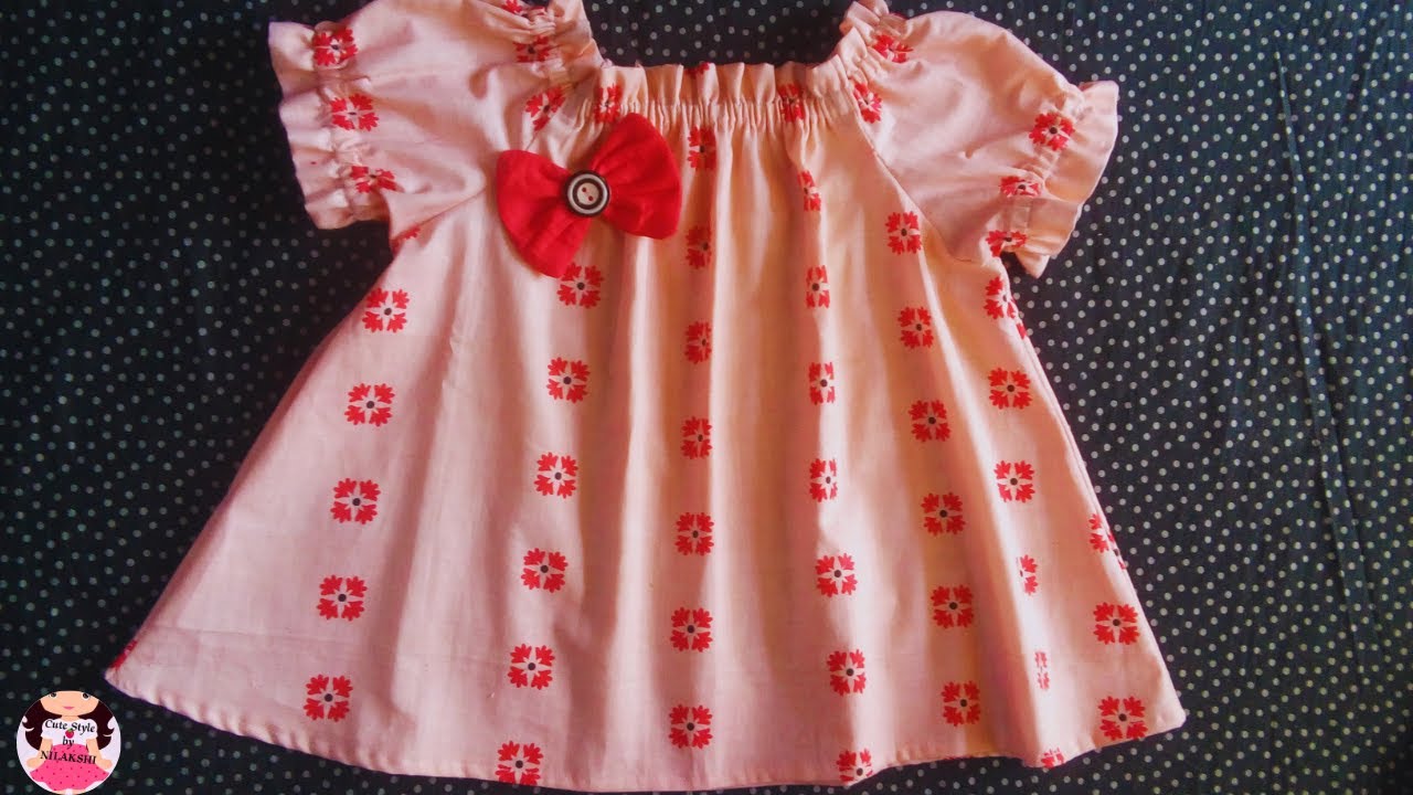 baby top, baby girl top, baby frock, 45 years girl frock, cutting and