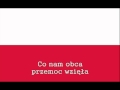 National Anthem of Poland Instrumental with lyrics