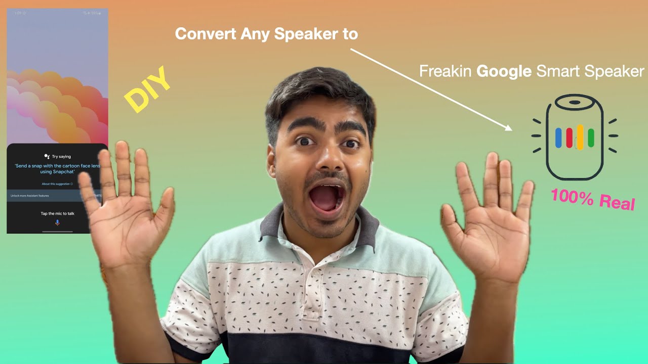 Turn Any Bluetooth Speaker into a Google Smart Speaker!