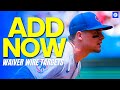 Hitters Pitchers Fantasy Baseball Waiver Wire Pickups Week 18 2025 Hitters Pitchers Fantasy Baseball Waiver Wire Pickups Week 18 2025