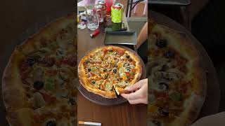 Polish pizza and sausage