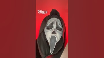 So you got a boyfriend|makeup as Scream/Ghost face zodiacs #scream #pov #zodiacsigns #acting #makeup