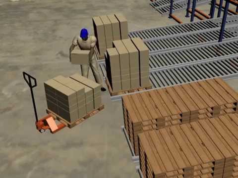 Picking from pallets in dynamic levels - Interlake Mecalux