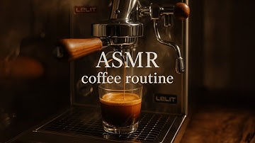 My ASMR espresso workflow at home | Lelit Bianca v3