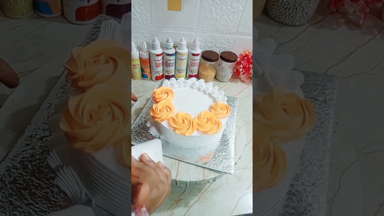 New Trending Birthday Cake decoration ideas for tutorial video 