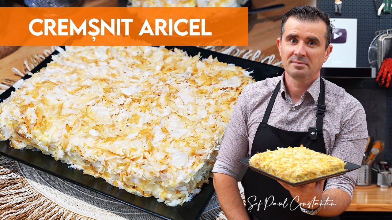 🦔 Cremșnit Aricel – Cel mai bun, simplu și rapid desert ce l-am făcut! 😲 Șef Paul Constantin