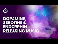 Happiness frequency dopamine serotine  endorphin releasing music
