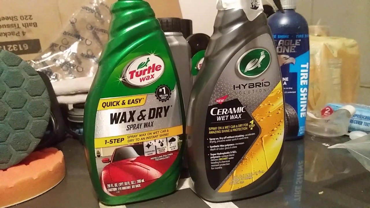 Hydrophobic express spray polymer is a great drying aid YouTube