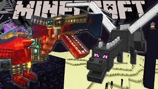 Minecraft: Zoo Keeper - Wyvern VS Ender Dragon! Ep.20 Dragon Mounts, Mo' Creatures, Shaders Mod screenshot 5