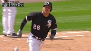 Kc A. Garcia Crushes A Two-Run Homer To Center