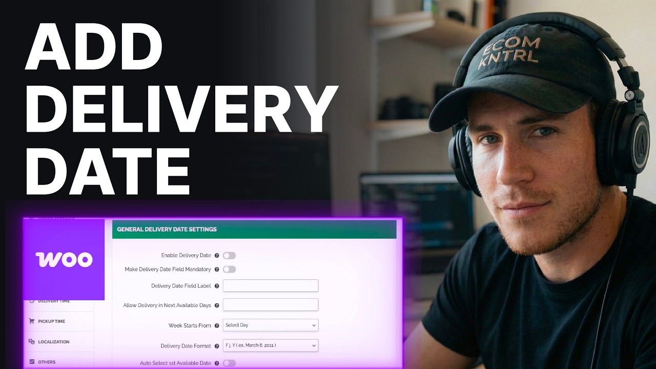 How To Add Order Delivery Date To WooCommerce (2026) | Checkout Page ...
