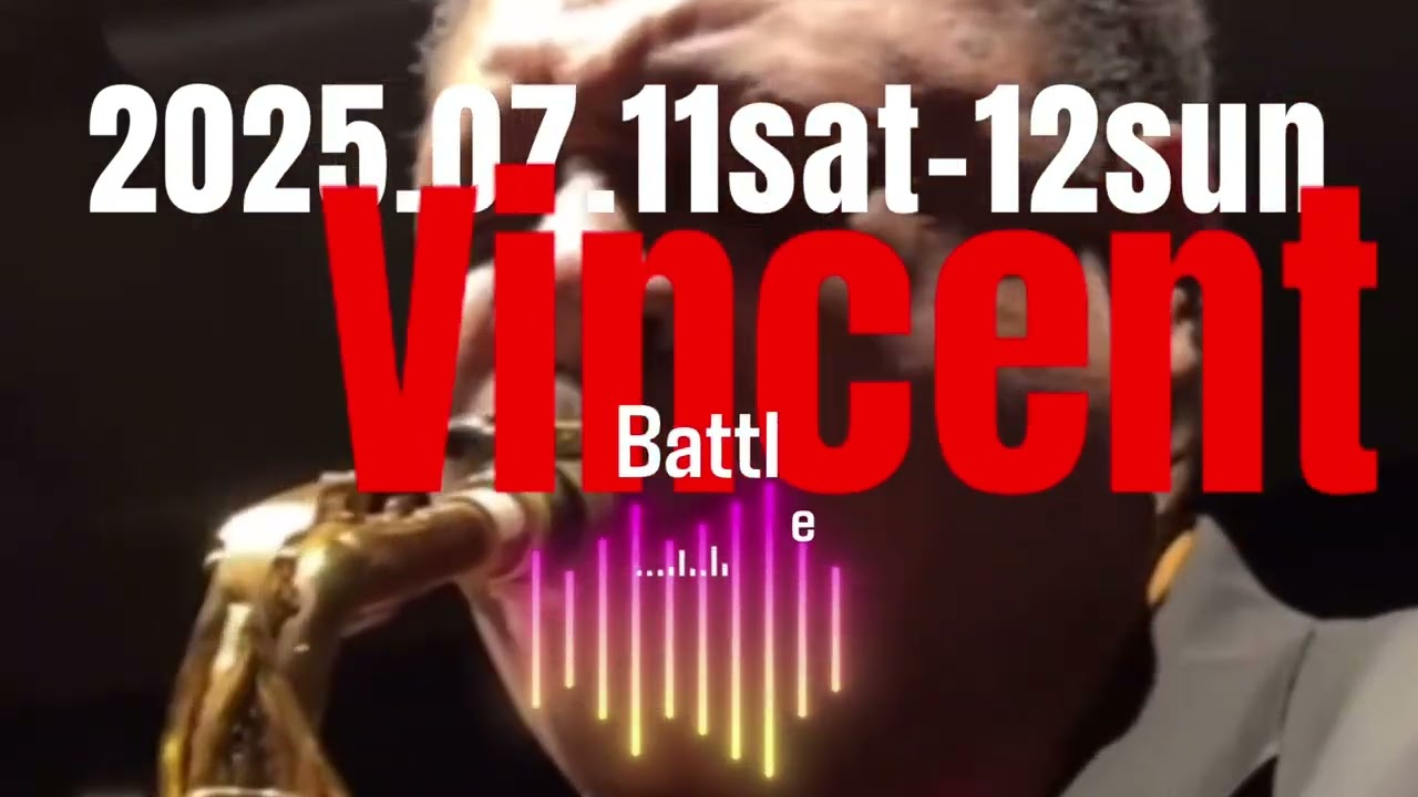▶︎Vincent Herring-Eric Alexander The Batlle Tour 2025 Live At “D-Bop”Jazz Club Sapporo/2025/07/12-13